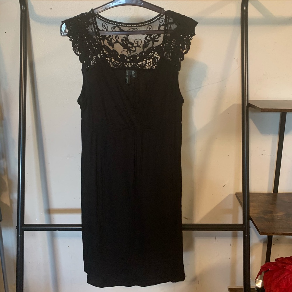 Cynthia Rowley black dress
